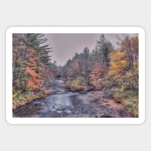 Crooked River Autumn Sticker